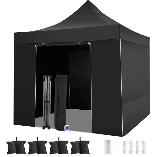 Pavillon Wasserdicht Faltpavillon 3x3m & 3x6m Gartenzelt Pop-Up Partyzelt Bierze