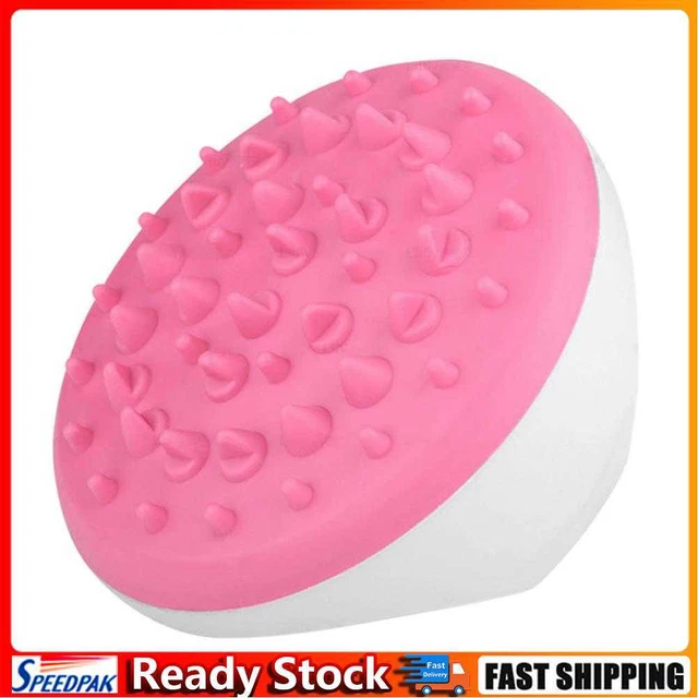 Hand-Held Full Body Massage Brush Anti Cellulite Muscles Massager (Pink)