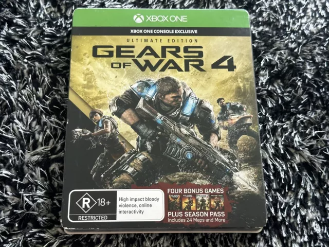 Gears of War 4 [ Ultimate Edition STEELBOOK ] (XBOX ONE) NEW