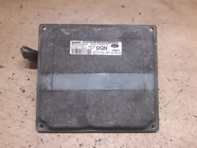 2003 Ford Fusion 1.6 Petrol Engine Control Ecu 2S6A-12A650-Tf S118107003J