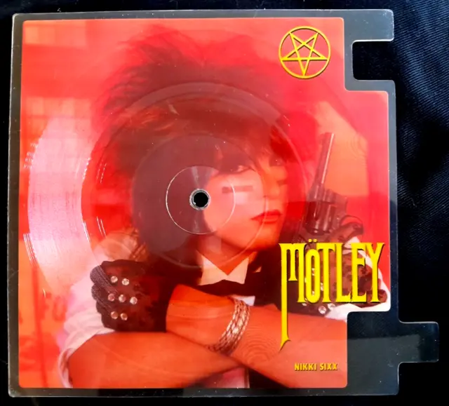 Near Mint Motley Crue Smokin' In The Boys Room geformte Vinyl-Bild-Disc 1986 Neuwertig