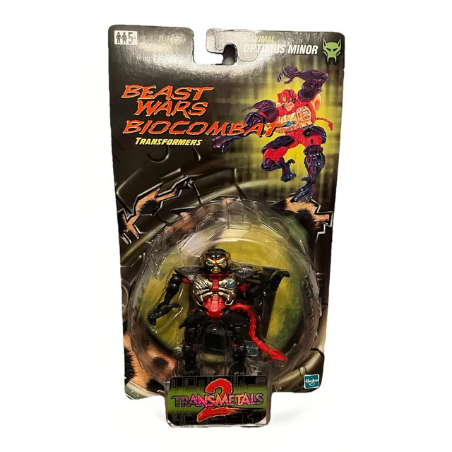 Figurine Hasbro 1999 - Maximal Optimus Minor Transmetal 2 - Beast Wars Biocombat - Sous Blister