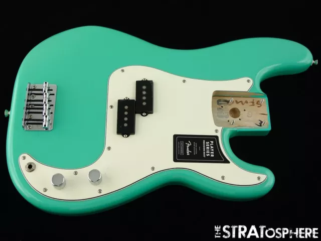 Fender Player Precision P Bass LOADED BODY, Alnico 5, Sea Foam Green