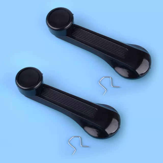 2xCar Manual Window Winder Crank Door Handle Knob Fit For Honda Civic 1984-2000