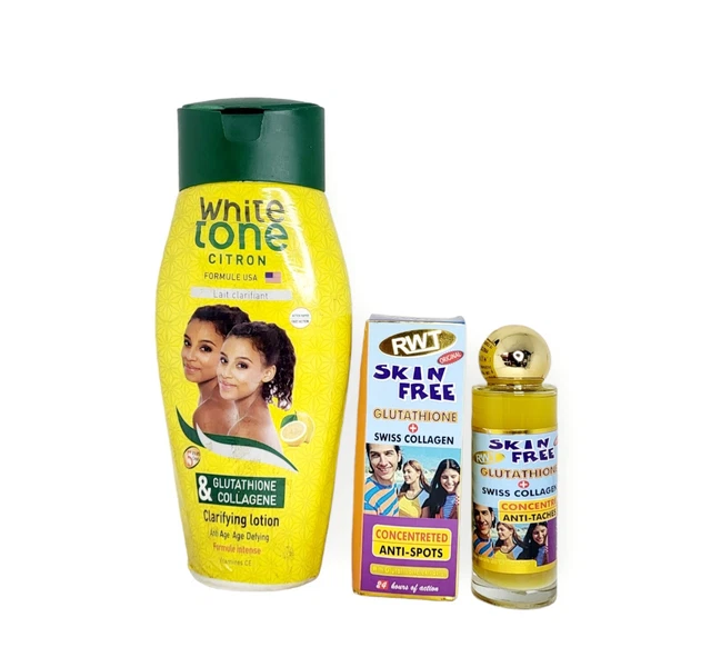 Lait & Huile Miracle Blanchisseur - Pour Peaux Jaunes - Anti-taches & Rides - 300ml