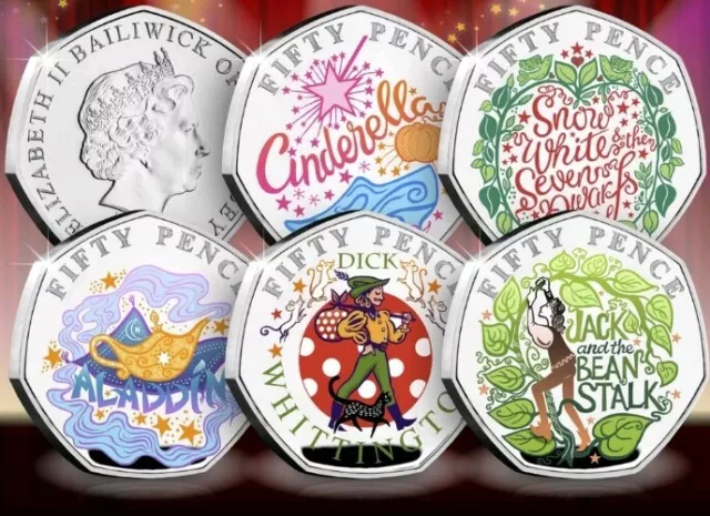 The Signed Panto Silver Proof 50p Capsule Edition Set (COA 013)