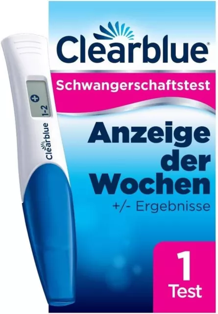 Clearblue Schwangerschaftstest Digital mit Wochenbestimmung 25 mIU/ml