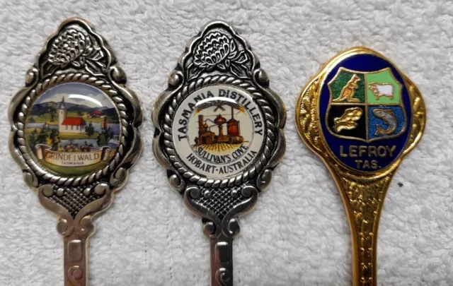 Vintage Souvenir Spoons Tasmania