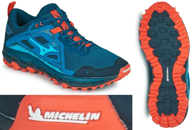 MICHELIN Outsole 🏆 Mizuno Wave Mujin 8 Men Trail Running Fitness Trainer Shoes