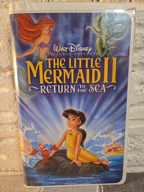 THE LITTLE MERMAID II: Return to the Sea VHS *BUY 2 GET 1 FREE* Disney ...