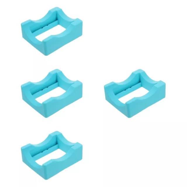 4 piezas soporte compacto para vaso con base de taza soporte de silicona