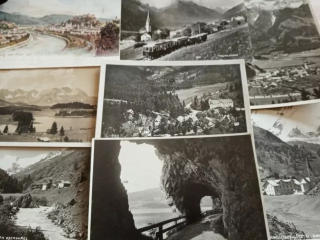 Lot collection over 1150 postcard Austria Austria s/w