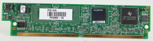 Cisco PVDM2-16 2800/3800 16-Channel Paquet Voix / Fax Dsp Module 73-8538-05