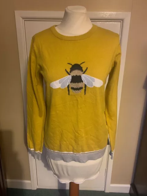 JOULES MIRANDA QUEEN Bee Jumper Size 12 32.00 PicClick UK