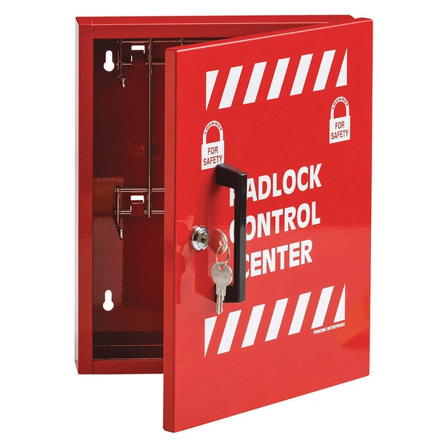 BRADY LR008E Lockout Cabinet,Unfilled,10 In H