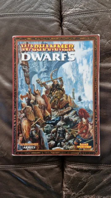 Warhammer Dwarfs 7th Eddition Army Book, Fantasy Battles, Wfb, Games Workshop