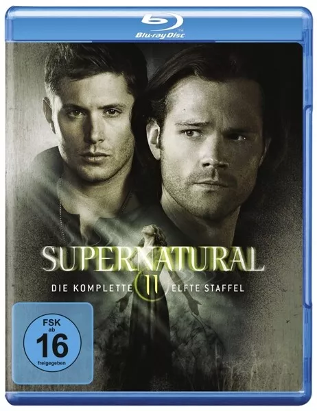 Supernatural: Staffel 11 - Jared Padalecki,Jensen Ackles, 4 Blu-Ray Neuf