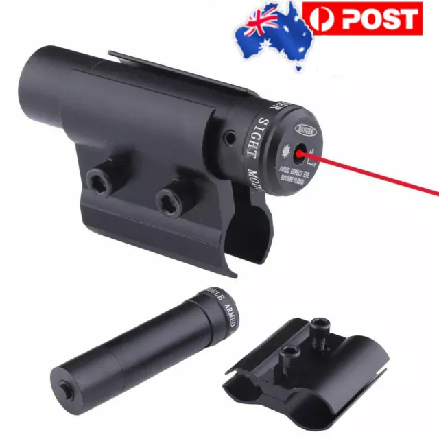 75mm Red Dot Rifle Air Gun Laser Sight Scope with Barrel Mount Hunting Airsoft
