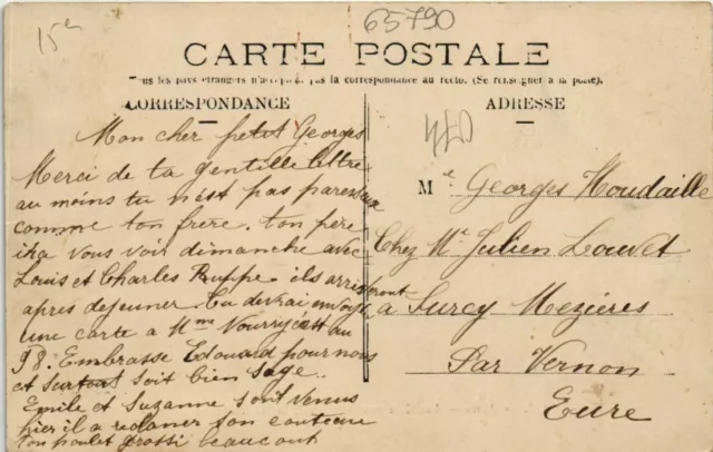 CPA PARIS 15e Rue Cambronne, taken from rue Lecourbe (65790) 2