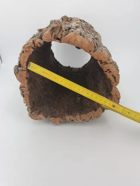 Korkröhre SAHAWA ca. 40 cm Ø ca. 18-22 cm Naturkork Höhle Deko