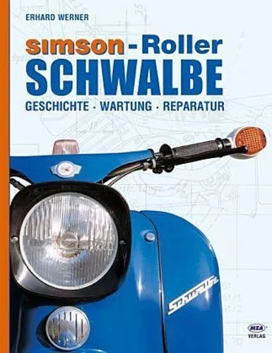 SIMSON ROLLER Schwalbe Reparaturanleitung Reparatur/BUCH Handbuch Wartung KR51