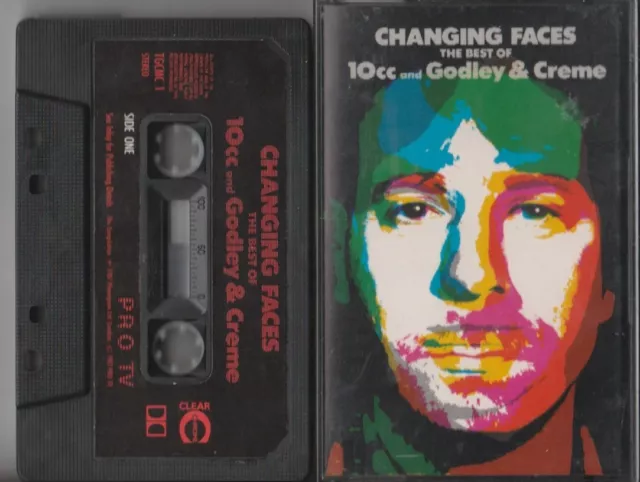 10cc/Godley & Creme 'Changing Faces...The Best Of' Kassettenalbum (1987)