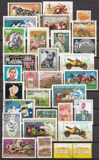 Briefmarken WELTWEIT mit Ungarn Lot  30.2 wie abgebildet