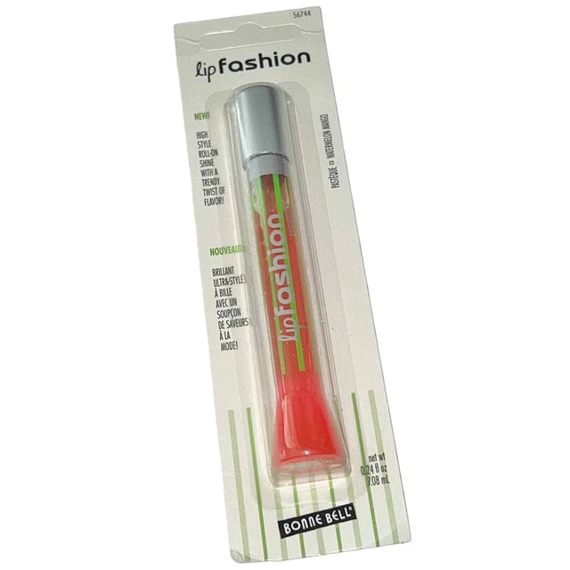 VTG Y2k Bonne Bell Lip Smacker Watermelon Mango Roll On Lip Fashion Gloss
