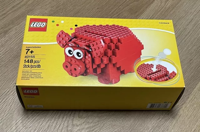 LEGO 40155 rotes Lego Sparschwein - Piggy Bank