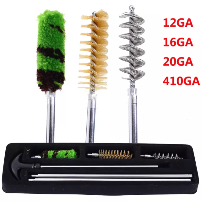 HOT Sale 6pcs/Pack Gun Cleaning Kit Clean Brush For 12GA 16GA 20GA 410GA