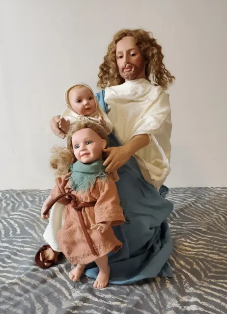 Ashton Drake Jesus Doll Let The Little Children Come to Me by Titus Tomescu 1994