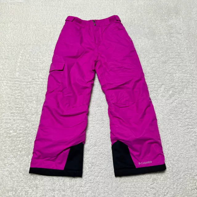 Columbia Pants Girl Medium Purple Bugaboo Omni Heat Ski Snowboarding Youth 12 Columbia Pants Girl Medium Purple Bugaboo Omni Heat Ski Snowboarding Youth 12