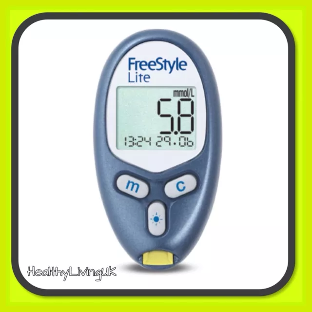 FreeStyle Lite Blood Glucose Meter - Single Unit Meter Only