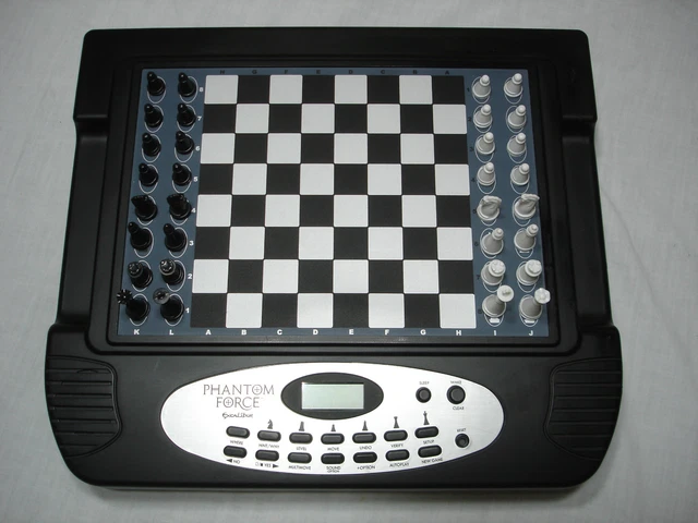 Excalibur Phantom Force Electronic Auto-Motion Computer Robotic Chess  740DG-ML6