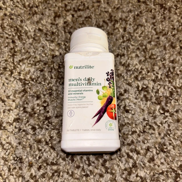 NUTRILITE MEN’S DAILY Multivitamin Tablets 90 Tablets Sealed EXP