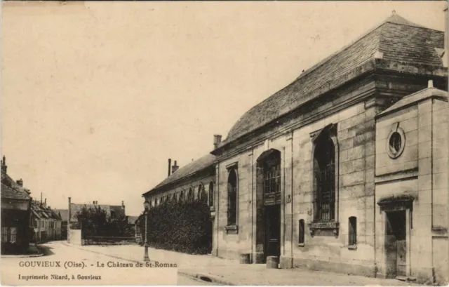 CPA GOUVIEUX - Le Chateau de St-Roman (131060)