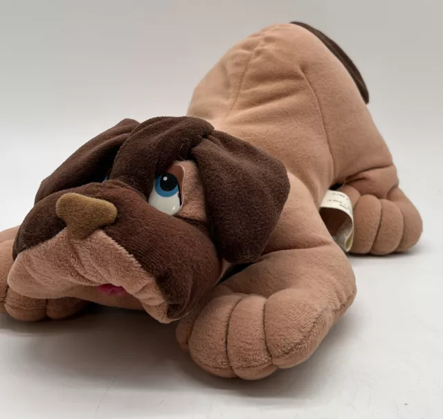 Prestige Toy Corp Plush Dog 15”Puppy Baby Brown Tan Stuffed Animal 1985