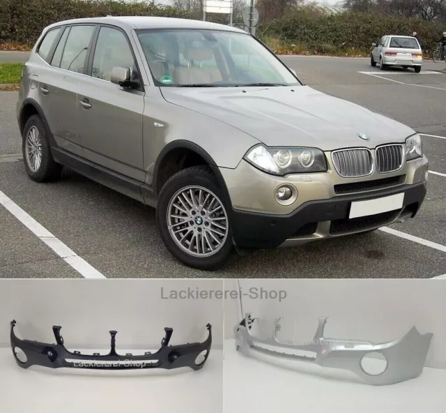 STOßSTANGE VORNE OBERTEIL LACKIERT IN WUNSCHFARBE NEU für BMW X3 E83 2006-2010