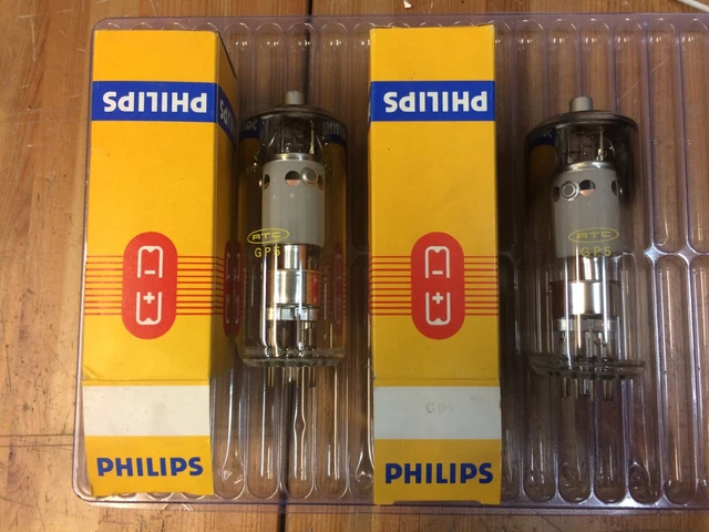 Lot De 2 Tubes RTC ECL200 Philips – NOS Neufs Sous Blister, Pour Amplis Vintage