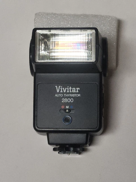 Vivitar 2800 Shoe Mount Flash Excellent Used Condition
