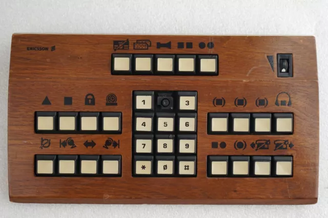 for PARTS ONLY - Ericsson 2/DGF Keyboard Wood 22001/1 LZFE 08301 / 1L RE Vintage