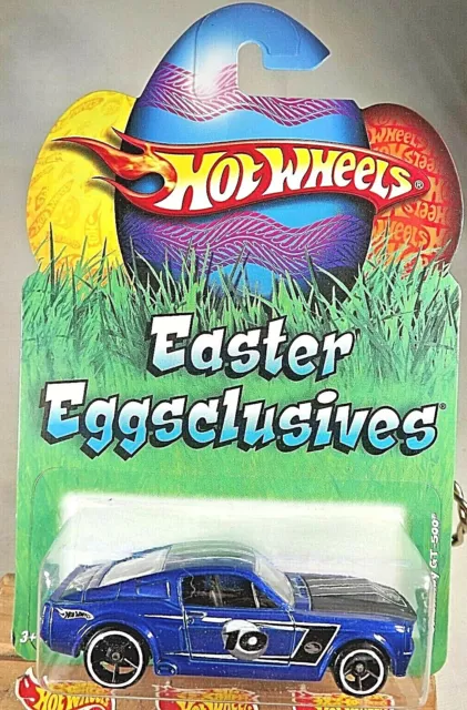 2010 Hot Wheels Walmart Exclusive Easter Eggclusives '67 SHELBY GT-500 Blue wOH5