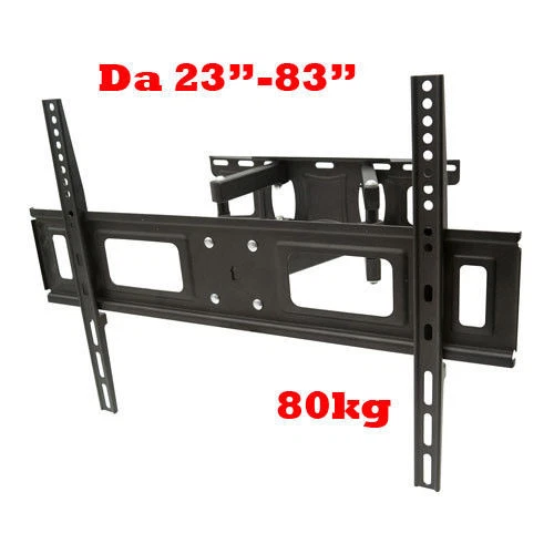 STAFFA PORTA PER TV MONITOR DA 26 A 55 POLLICI SUPPORTO PARETE MURO STAFFA PORTA PER TV MONITOR DA 26 A 55 POLLICI SUPPORTO PARETE MURO