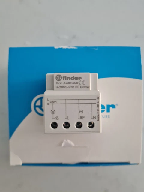 Dimmer Finder YESLY 15219024B200 - Per Incasso, Controllo Luminosità LED, 15.21 Serie - Foto 7