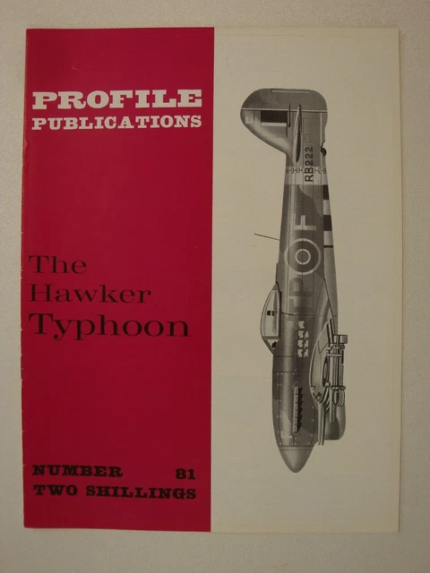 Typhoon Rockets PROFILE # 81 Hawker Typhoon (Camouflage, Rockets, D-Day, Falaise ...