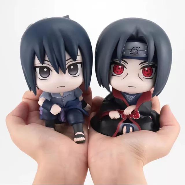 Naruto Anime Figur Uchiha Itachi Sasuke Uchiha PVC Action Figur Sammlung Modell