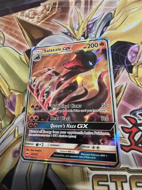 Pokemon Salazzle GX - Burning Shadows - 25/147