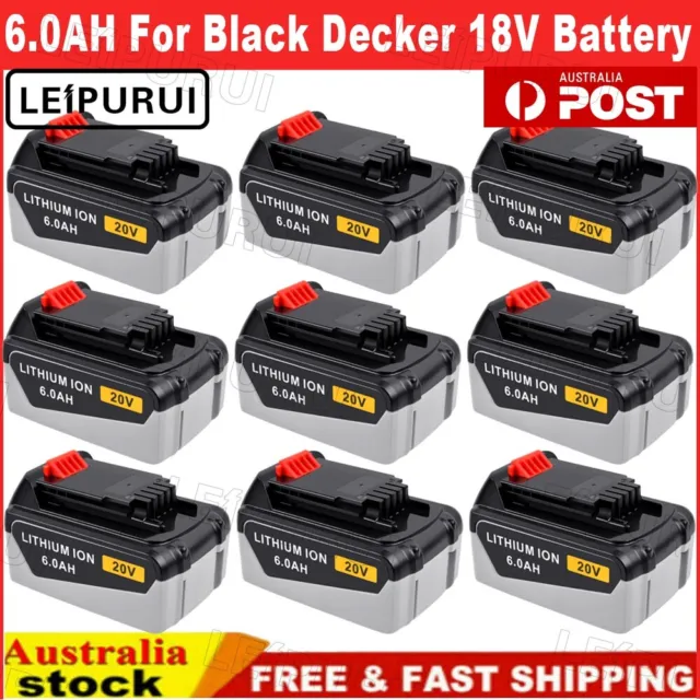 2 X New 18V 1.5AH Li-Ion Battery for Black & Decker 18 Volt BL1518 Free  Shipping