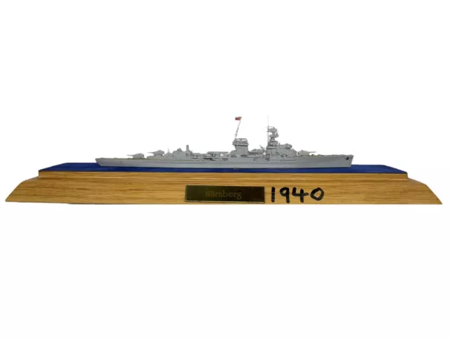 Navis Neptun 1040 Nurnberg German 1940 Light Cruiser German 1:1250 Scale