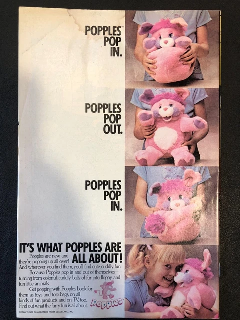 Popples Issue #1 Marvel Star Comics 1986 Comic Book 2